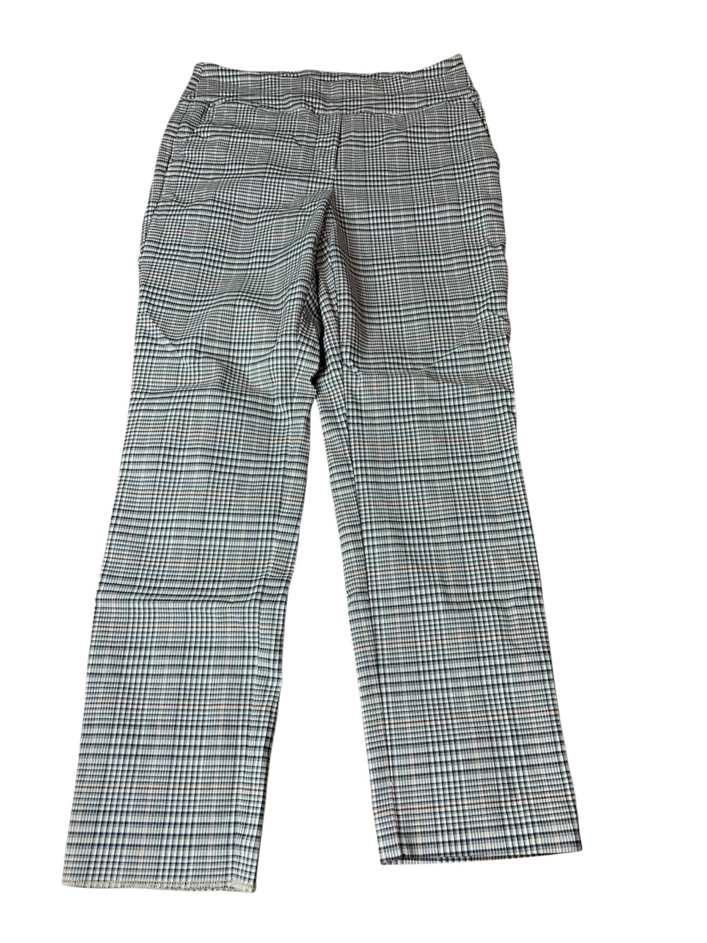 S.C.&CO. Plaid Trousers – Size 10 – Brown & Black Check Print